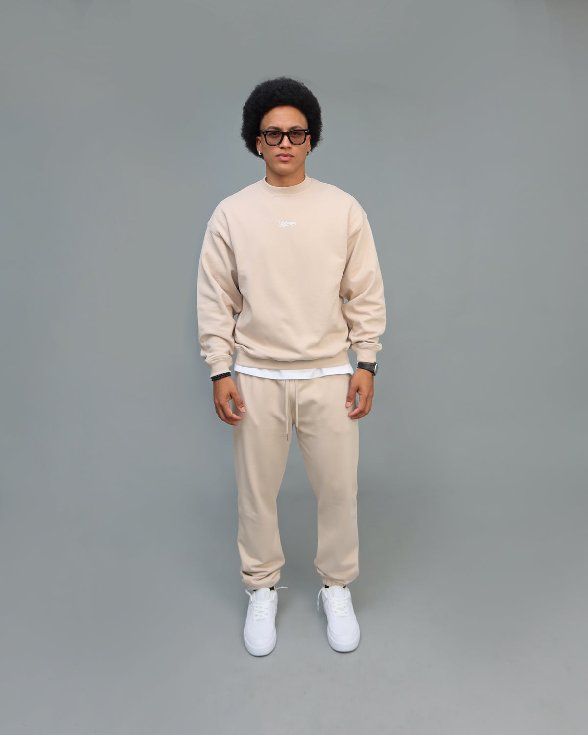 Sweater Crewneck Fit Oversize Branded